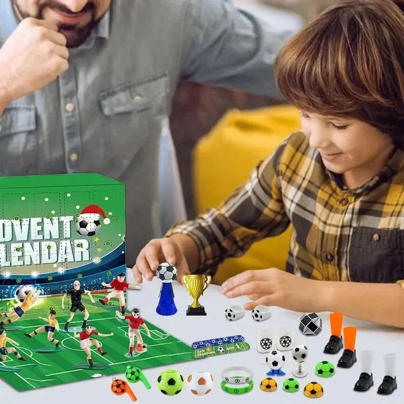 Calendario dell'Avvento di Calcio per Bambini – 24 Giorni di Sorprese Calcistiche