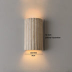 TerraLume Wabi-Sabi Travertino Lampada da Parete LED