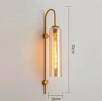 Luminara Nordic Glass Pendant Light