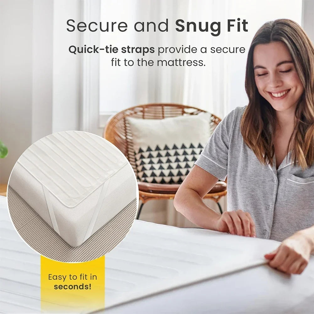 Coperta Elettrica 150×80 cm – 3 Livelli di Calore, Timer e Sicurezza