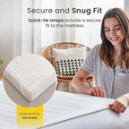 Coperta Elettrica 150×80 cm – 3 Livelli di Calore, Timer e Sicurezza