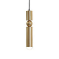 Lampada a Sospensione Oro Luxe – Elegante Lampada da Soffitto LED Minimalista