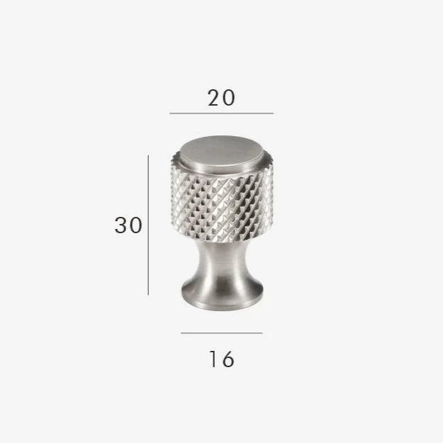 Manopole Kairi con Intaglio a Diamante
