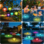 SOLAGLOW Lampada da Piscina Solare RGB Galleggiante