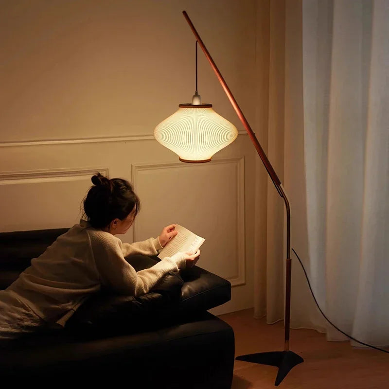 ScandiGlow Lampada da Terra LED Minimalista