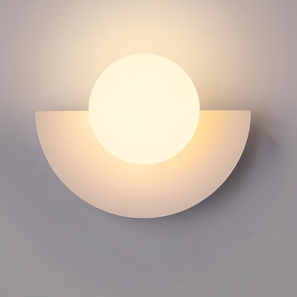 Lampada da Parete Semicircolare Nordica