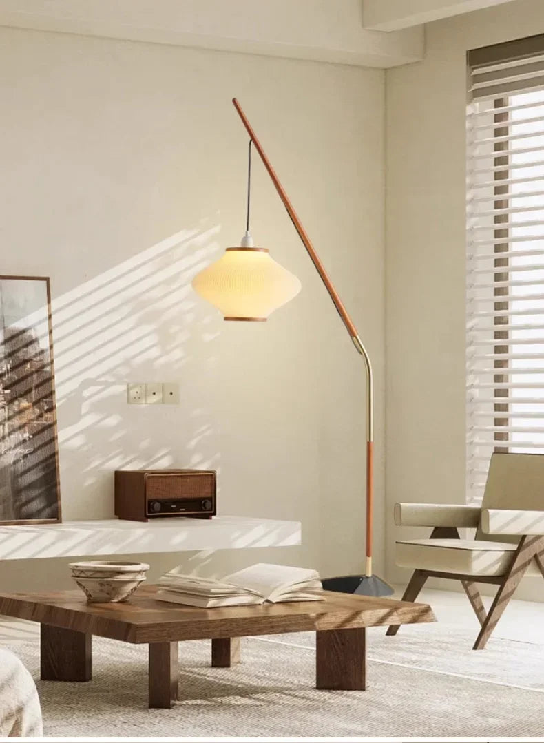ScandiGlow Lampada da Terra LED Minimalista