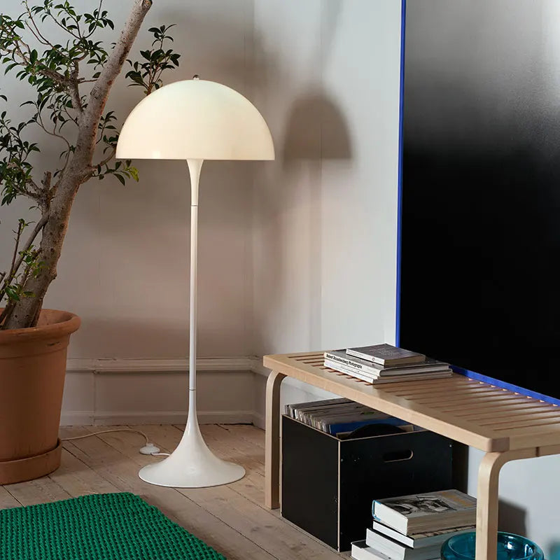 Lampada Panthella – Lampada da Tavolo Champignon di Metà Secolo con Luce Morbida Diffusa