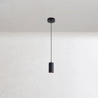 Lampada a sospensione mini in ferro con colonna minimalista moderna a 1 luce per soggiorno