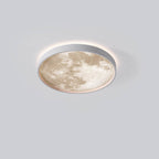 Moderna Lampada da Soffitto LED a Incasso Rotonda in Ferro Acrilico Minimalista per Soggiorno