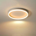 Lampada da soffitto a LED circolare minimalista nordica in ferro e acrilico