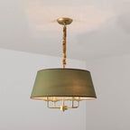 Lampadario Vintage Classico in Ferro Europeo a 4 Luci