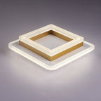 Lampada da soffitto LED a incasso quadrata circolare in acrilico semplice nordico