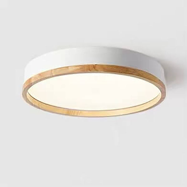 Semplice Lampada da Soffitto LED Acrilico Rotonda