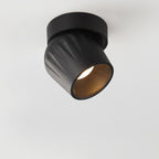 Faretto LED Angolare Regolabile in Alluminio Minimalista Moderno da Soffitto Semi-Incastro