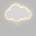 Lampada da Parete LED per Bambini a Forma di Nuvola Sorridente Creativa Contemporanea in Ferro e Acrilico per Camera da Letto