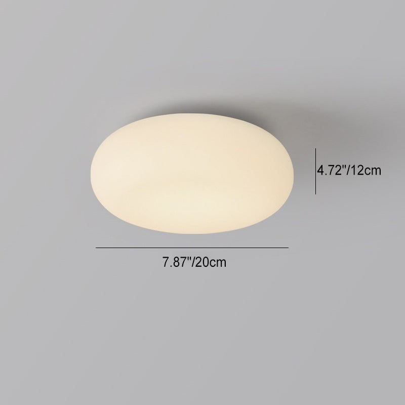 Lampada da Soffitto a Incasso Moderna Minimalista Ovali in Ferro PE LED per Camera da Letto