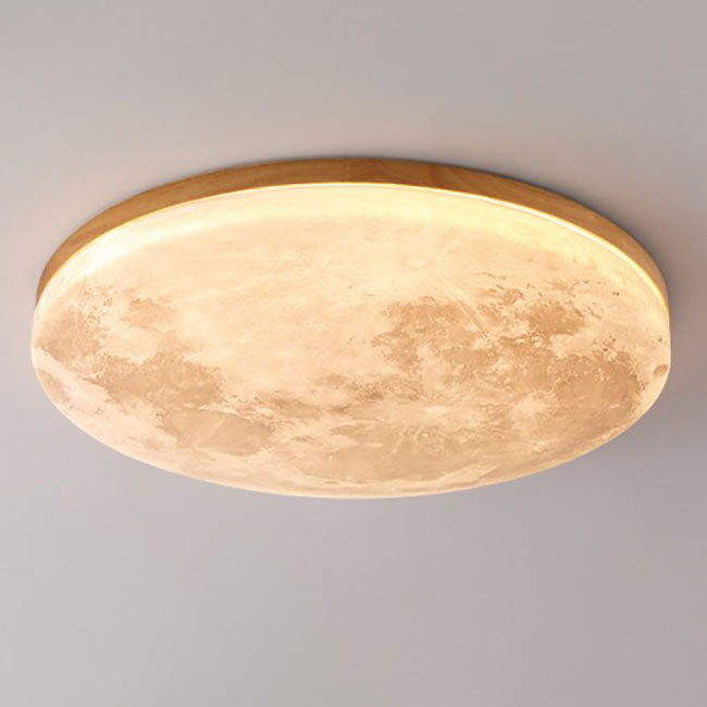 Moderna Luce da Soffitto LED a Incasso Rotonda in PVC Acrilico Minimalista per Soggiorno