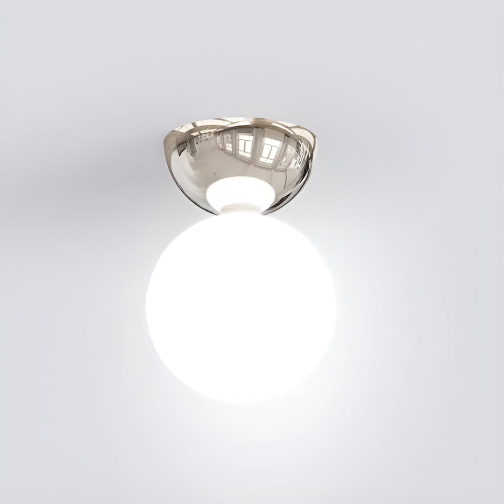 DomeAura Light - Lampada da soffitto moderna con montaggio a filo