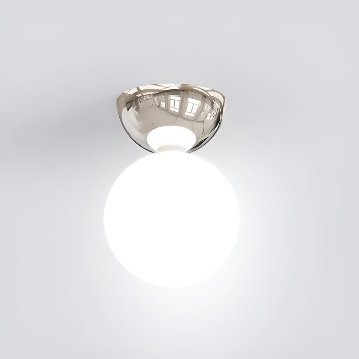 DomeAura Light - Lampada da soffitto moderna con montaggio a filo