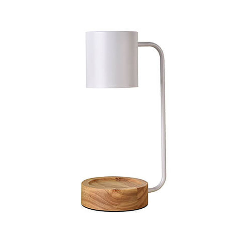Lampada da Tavolo in Legno Minimalista Giapponese con Dimerizzazione e Timer a 1 Luce