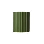 Applique da parete contemporanea scandinava in resina a mezza colonna con 2 luci per corridoio