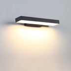 Lampada da Parete Esterno LED Piatta con Sensore Moderno Minimalista Rettangolare Impermeabile