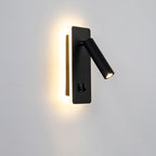 Faretto quadrato nordico contemporaneo in ferro, orientabile, lampada da parete LED per soggiorno e camera da letto