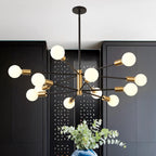 Lampadario Globo Chic e Stiloso
