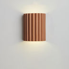Applique a muro in resina nordica contemporanea a 2 luci per camera da letto