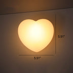 Lampada da tavolo decorativa a luce notturna con telecomando in geometria creativa PE
