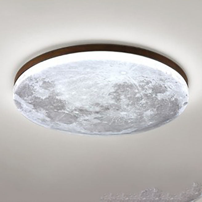 Moderna Luce da Soffitto LED a Incasso Rotonda in PVC Acrilico Minimalista per Soggiorno