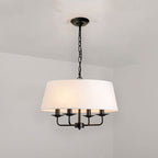 Lampadario Vintage Classico in Ferro Europeo a 4 Luci