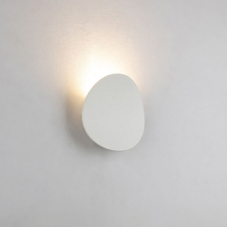Lampada da Parete Minimalista Rotonda a LED da 1 Luce per Interni ed Esterni