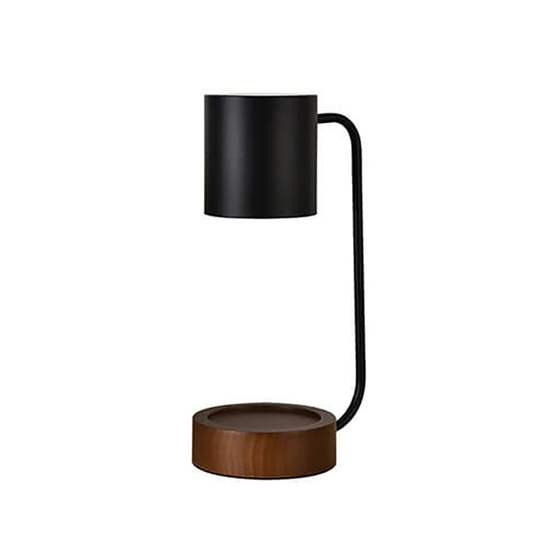 Lampada da Tavolo in Legno Minimalista Giapponese con Dimerizzazione e Timer a 1 Luce