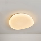 Sayu Flush Mount Ceiling Light, Pebbles Shape
