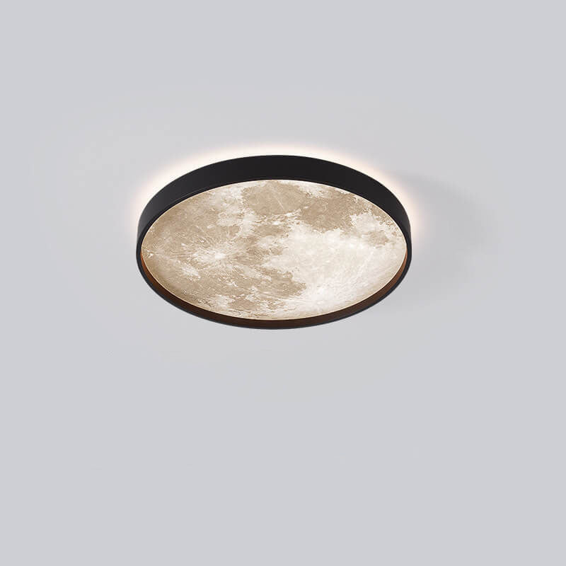 Moderna Lampada da Soffitto LED a Incasso Rotonda in Ferro Acrilico Minimalista per Soggiorno
