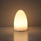 Lampada da tavolo decorativa a luce notturna con telecomando in geometria creativa PE