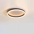 Lampada da soffitto a LED circolare minimalista nordica in ferro e acrilico