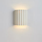 Applique a muro in resina nordica contemporanea a 2 luci per camera da letto