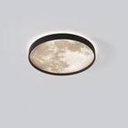Moderna Lampada da Soffitto LED a Incasso Rotonda in Ferro Acrilico Minimalista per Soggiorno