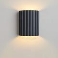 Applique a muro in resina nordica contemporanea a 2 luci per camera da letto