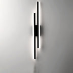Lampada da parete LED in ferro acrilico con linee minimaliste moderne