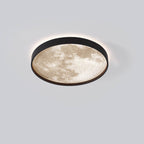 Moderna Lampada da Soffitto LED a Incasso Rotonda in Ferro Acrilico Minimalista per Soggiorno