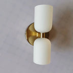 Lampada da parete moderna a LED Valentina Oro Nero per soggiorno e camera da letto