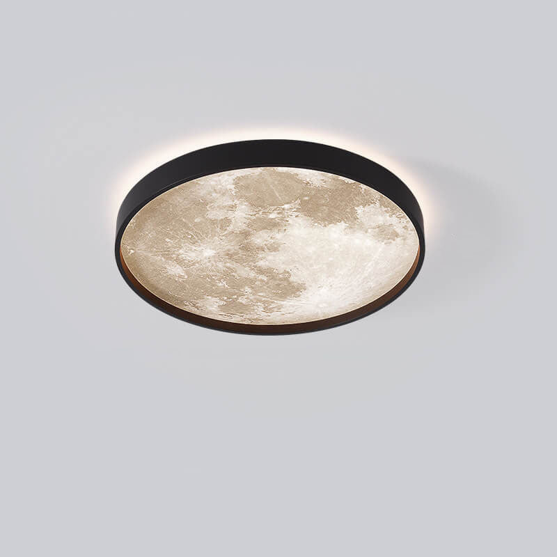 Moderna Lampada da Soffitto LED a Incasso Rotonda in Ferro Acrilico Minimalista per Soggiorno