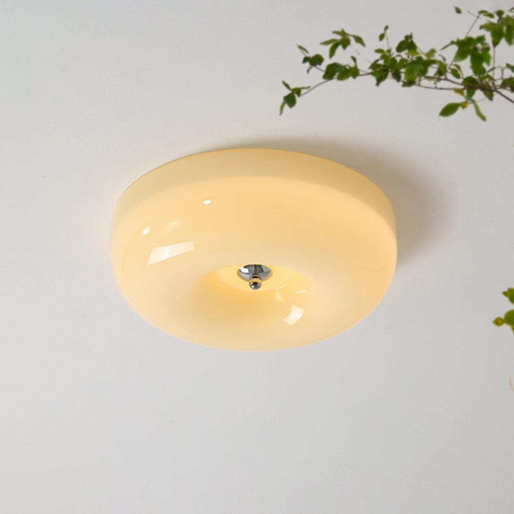 Lampada da Soffitto Candy Vetro Crema