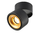 Moderna Lampada da Soffitto a Cilindro Minimalista in Alluminio LED con Angolo Regolabile per Soggiorno