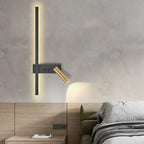 Lampada da Parete LED Girevole con Testa di Lettura Regolabile