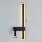 Lampada da Parete LED Girevole con Testa di Lettura Regolabile